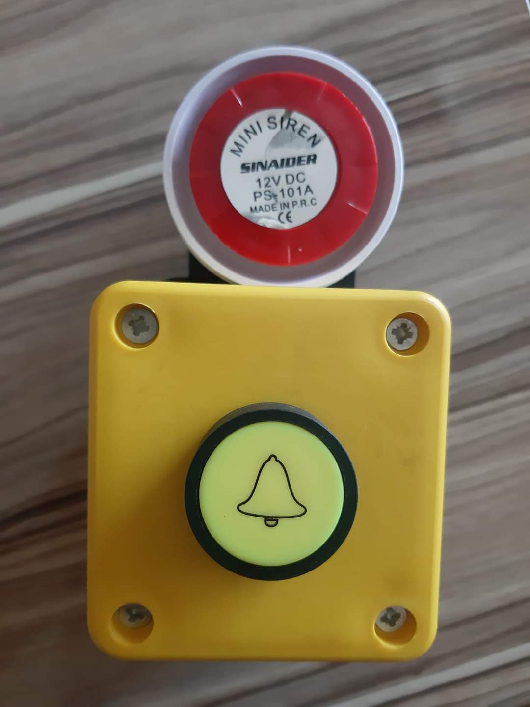 Pilli alarm siren