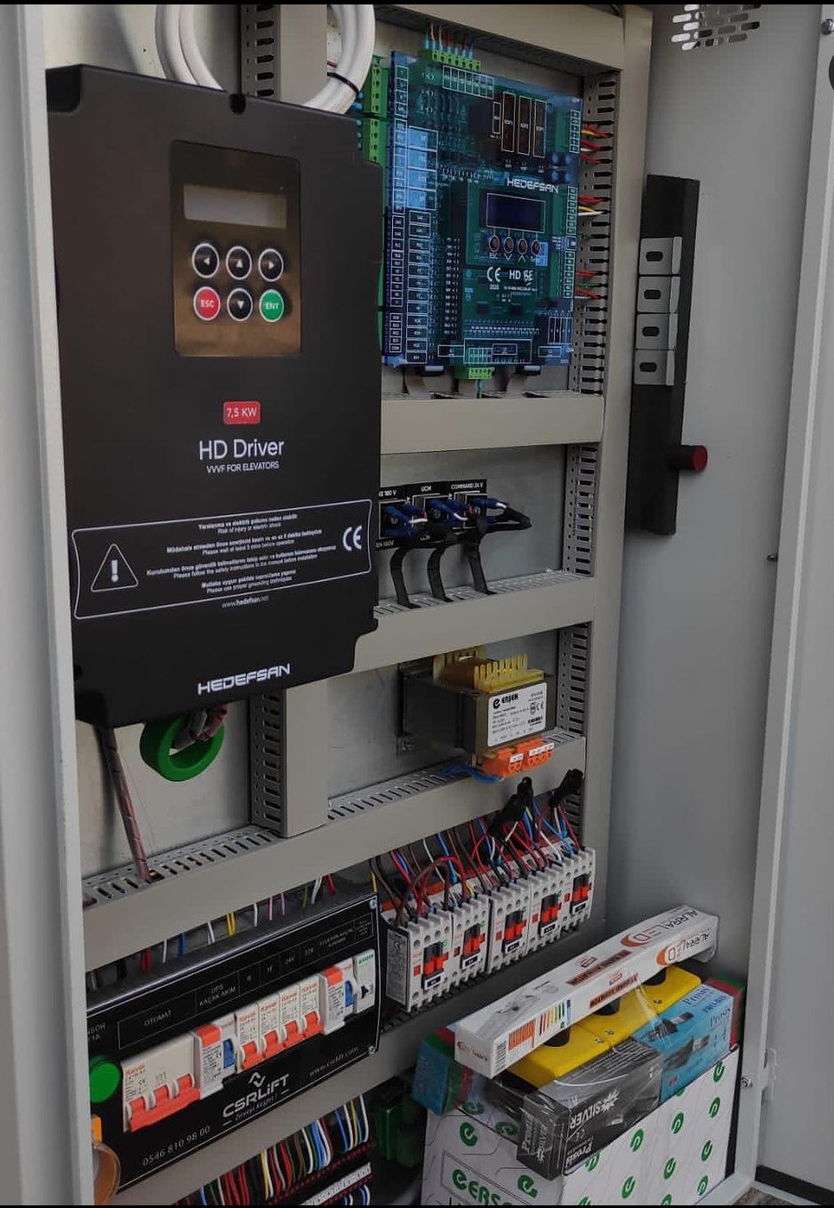 Hedefsan 81-20 7.5kw dişlili pano