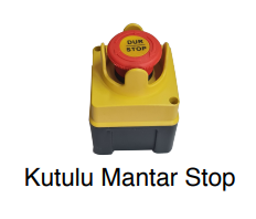 KORUMALI ACİL STOP BUTONU